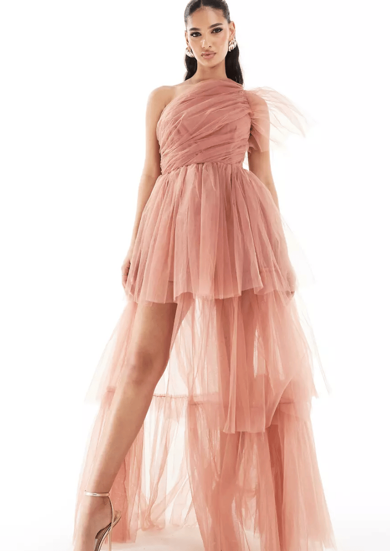 Terracotta Tulle Dress