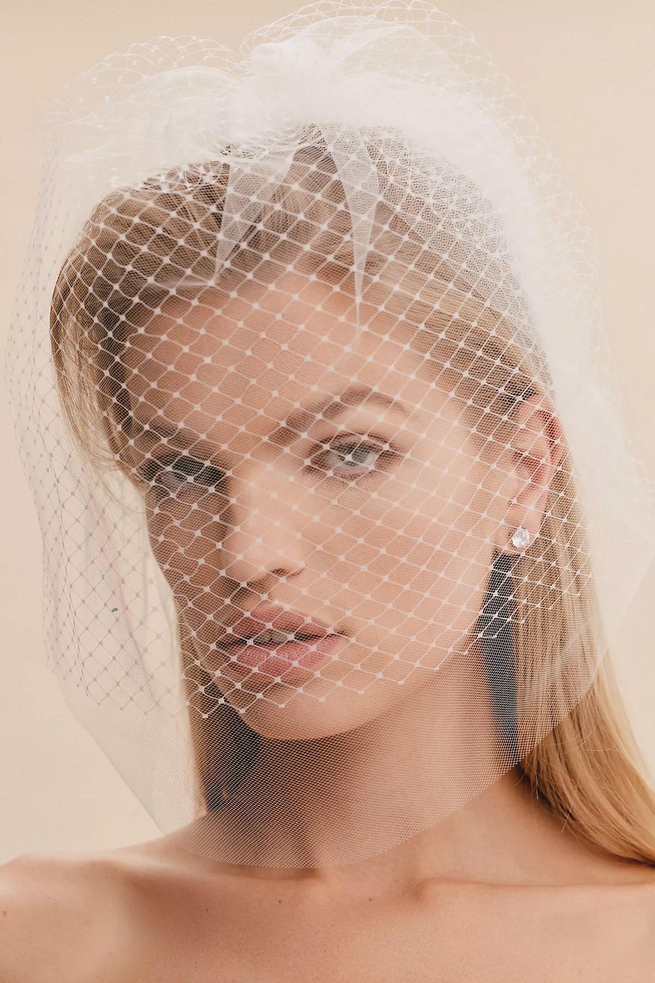 Double-Layer Birdcage Veil