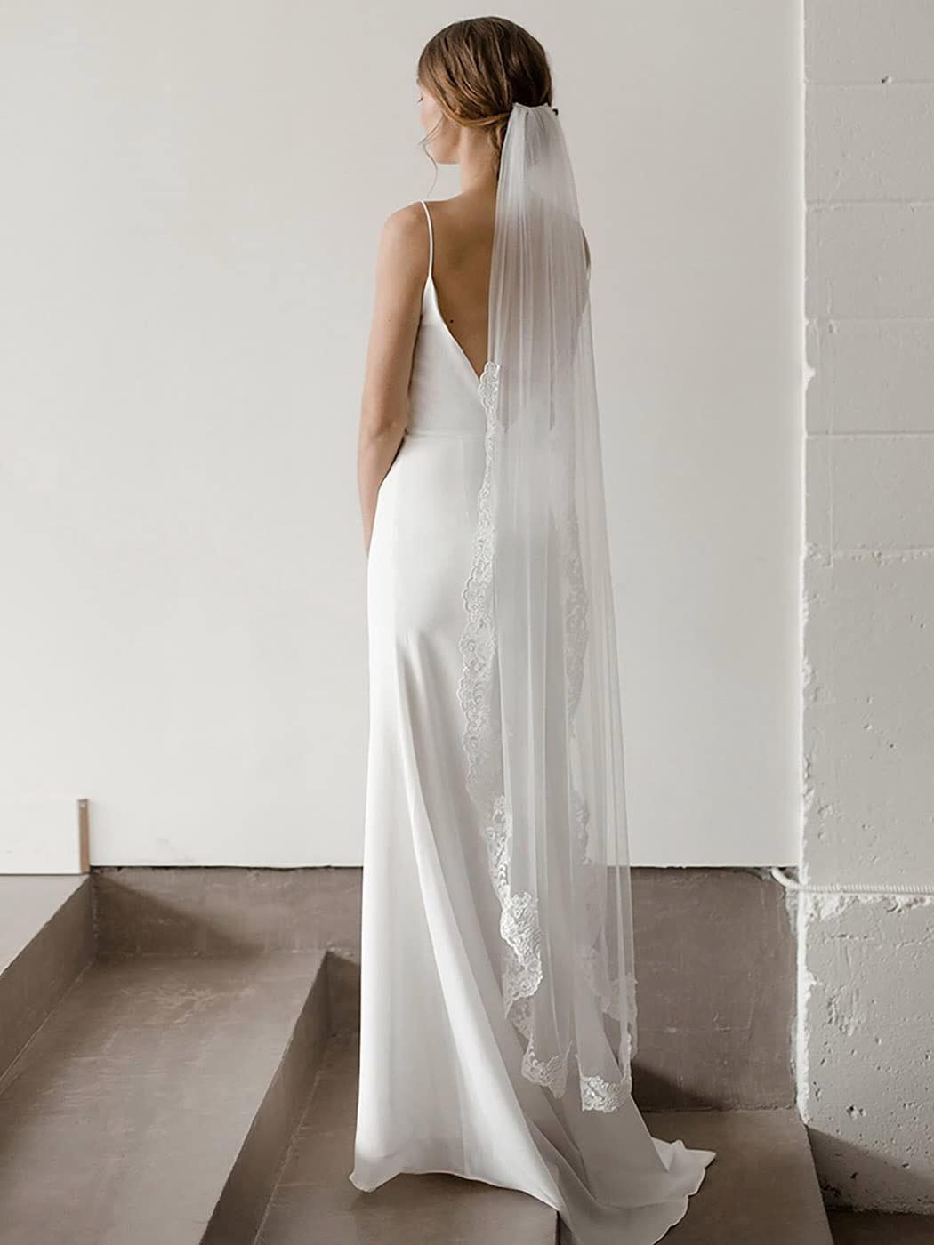 Latious Lace Wedding Veil