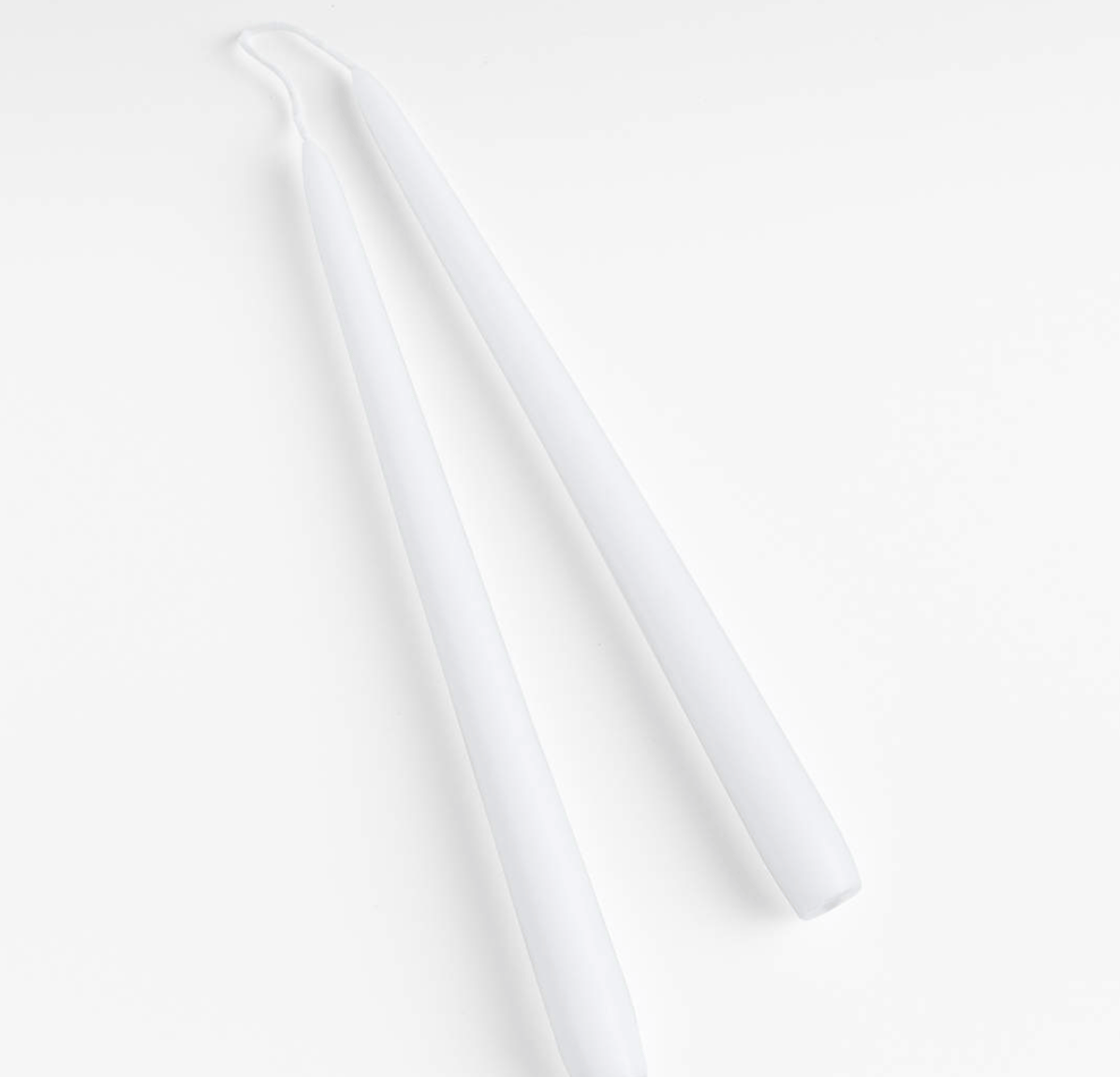 Dipped White Pillar Candle