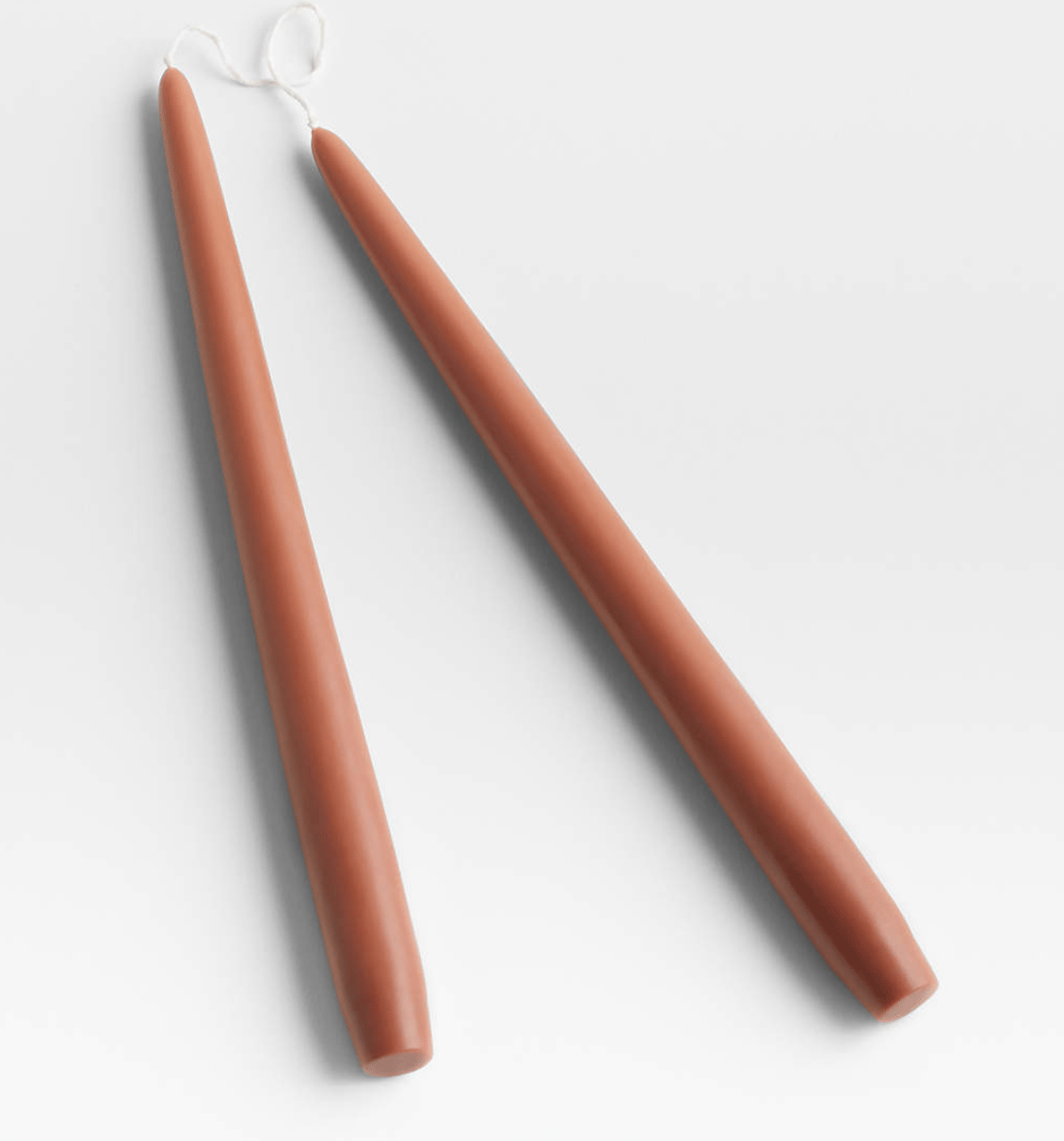 Dipped Rust Pillar Candle