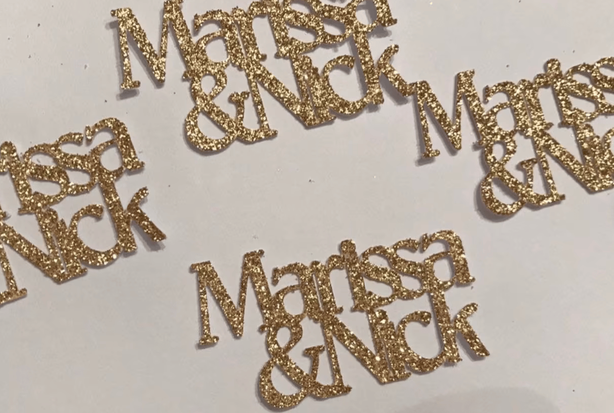 Personalized Confetti