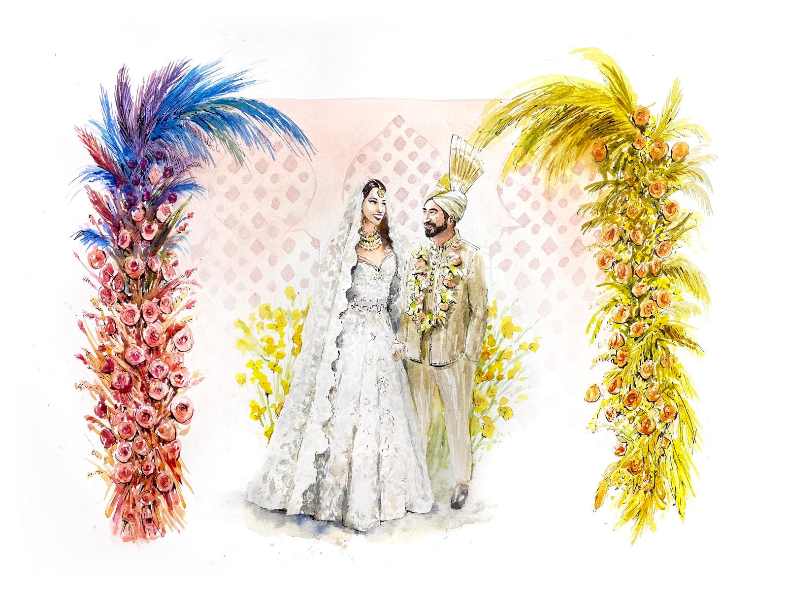 Wedding Illustrator Aaron Jacob Jones