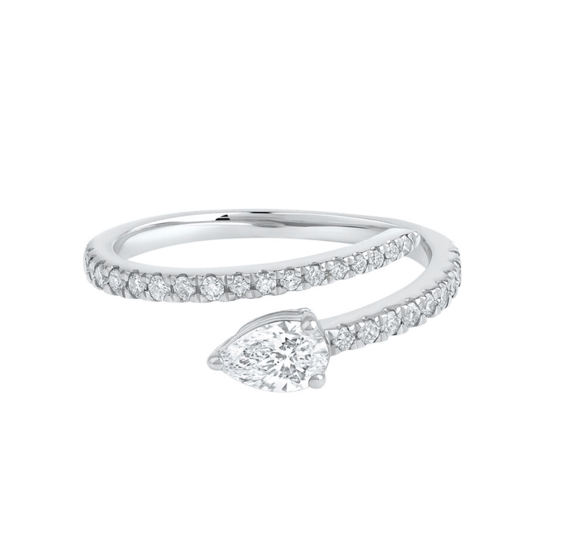 Kiki Lab Grown Diamond Wrap Wedding Band