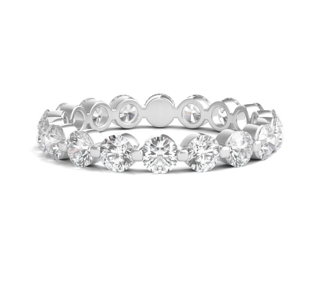 Brilliant Cut Eternity Band