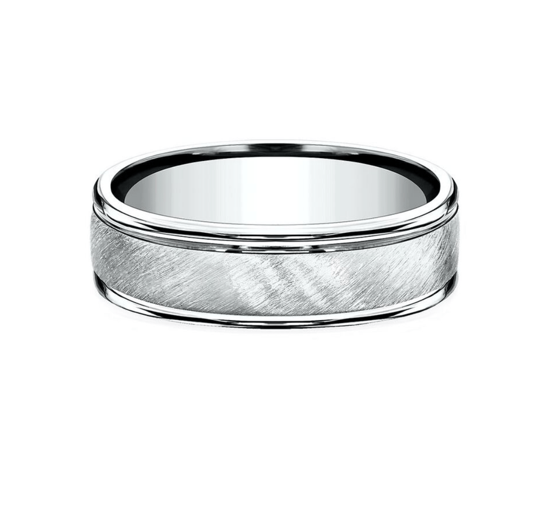 Men’s Satin Finish Wedding Band