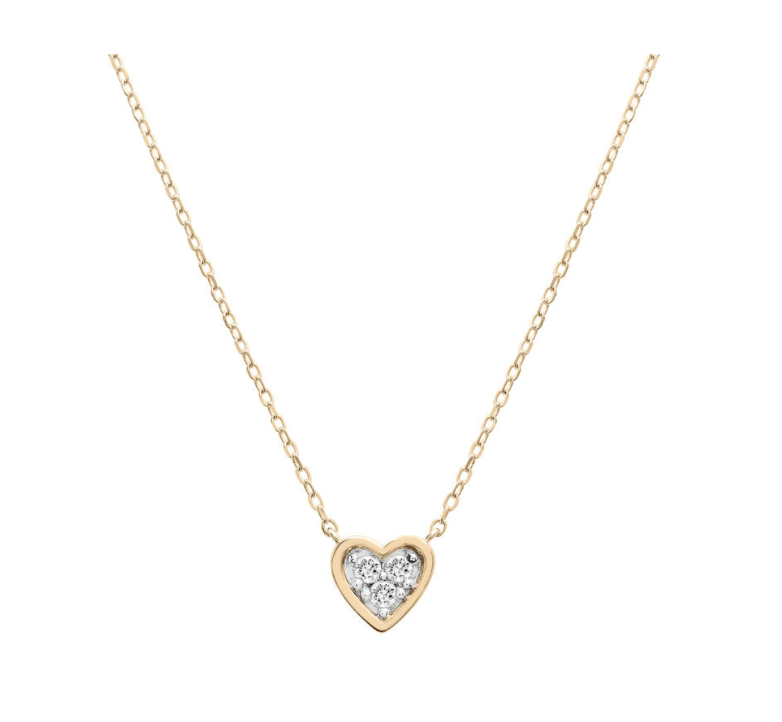 Diamond Heart Pendant