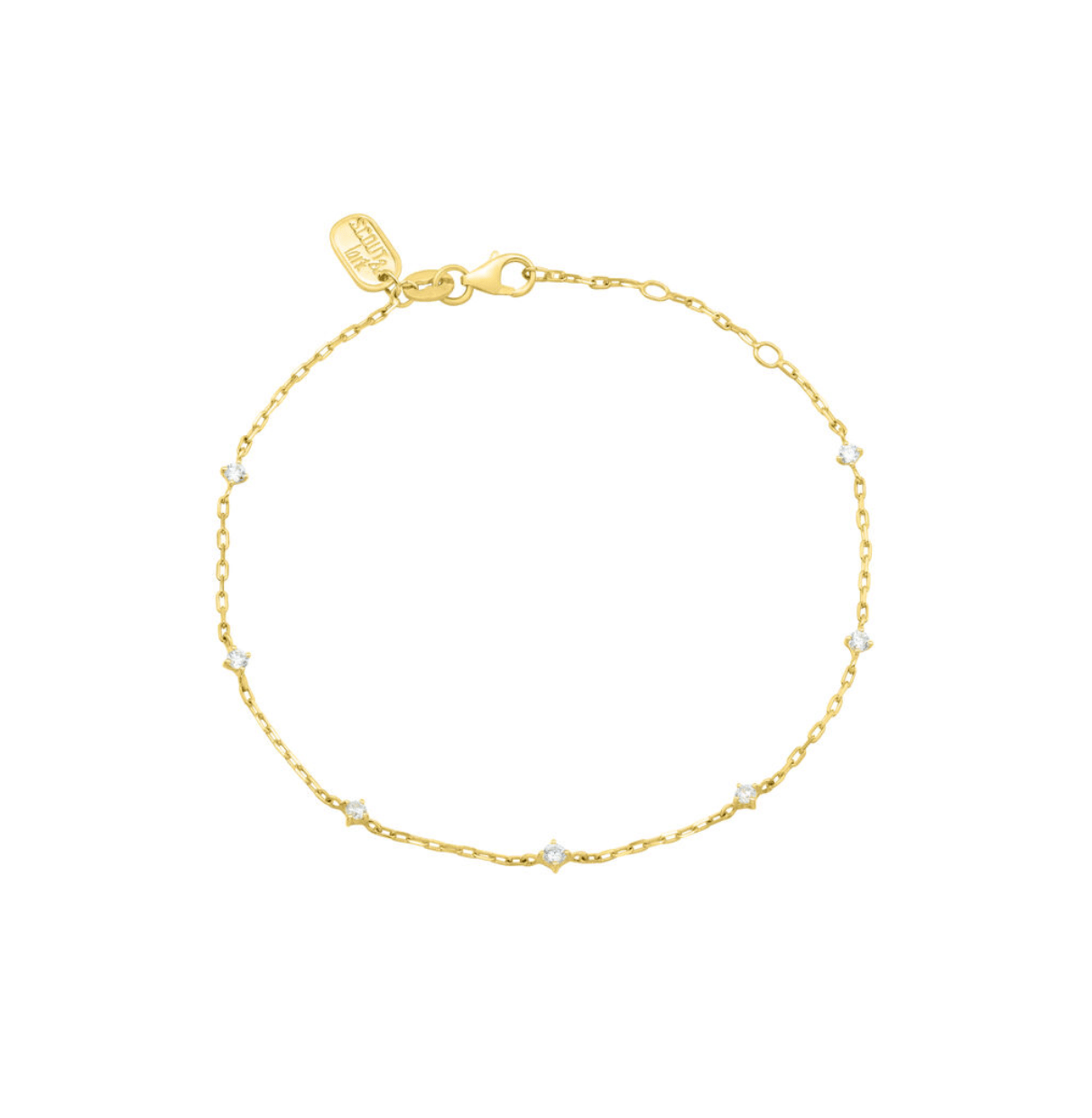 Diamond Station Bracelet