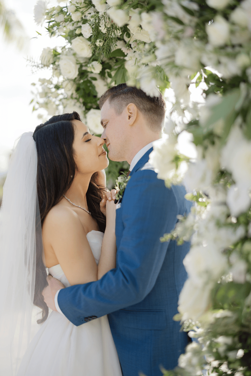 A Romantic Winter Wedding at Sunset Cove