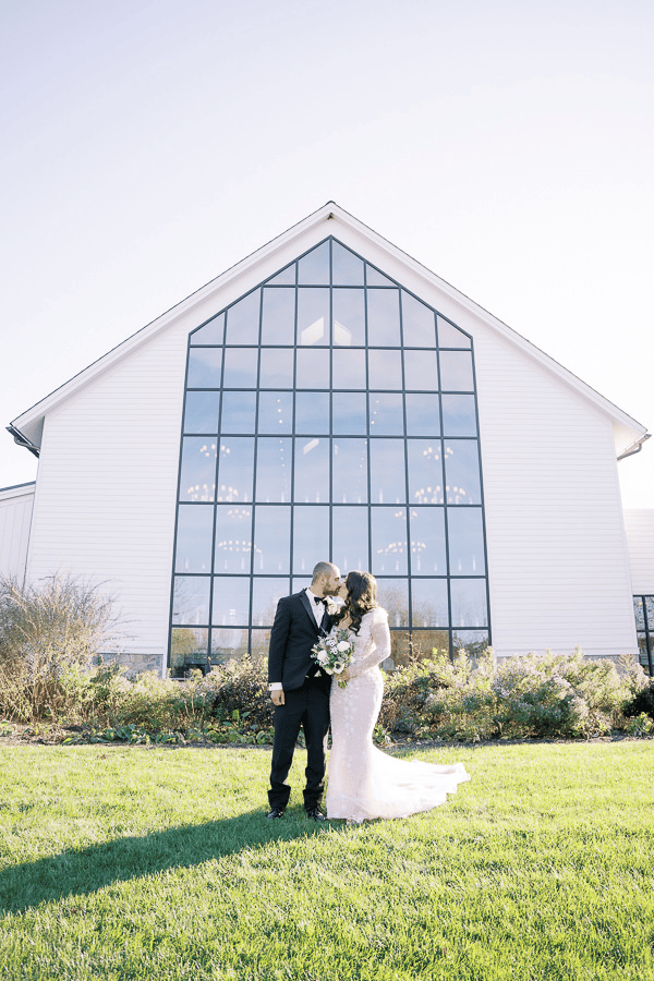 A Modern Fall Wedding at Crossed Keys Estate