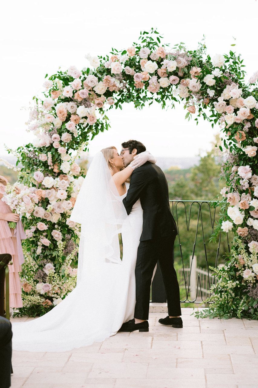 A Classic Winter Wedding at Villa Antonia