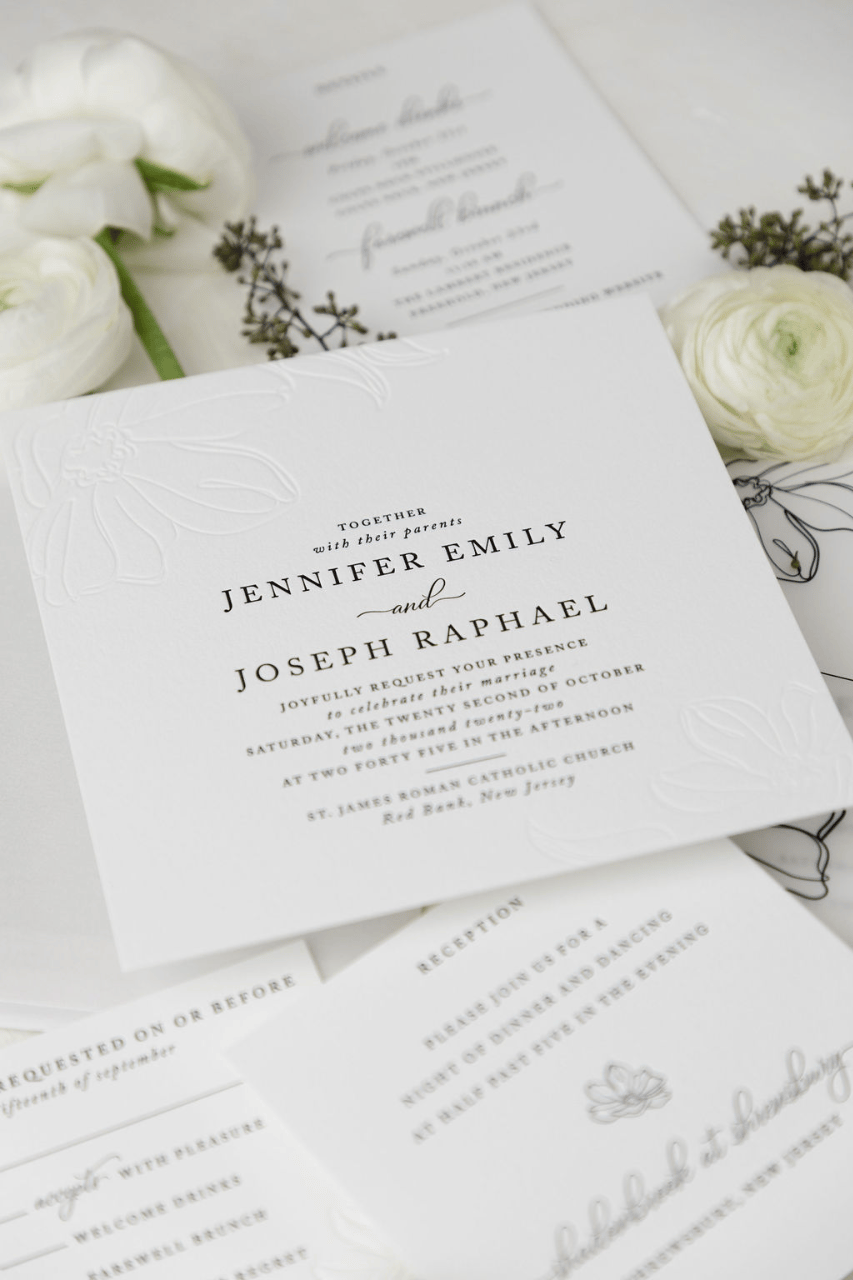 Paper Rose Invitation portfolio 2