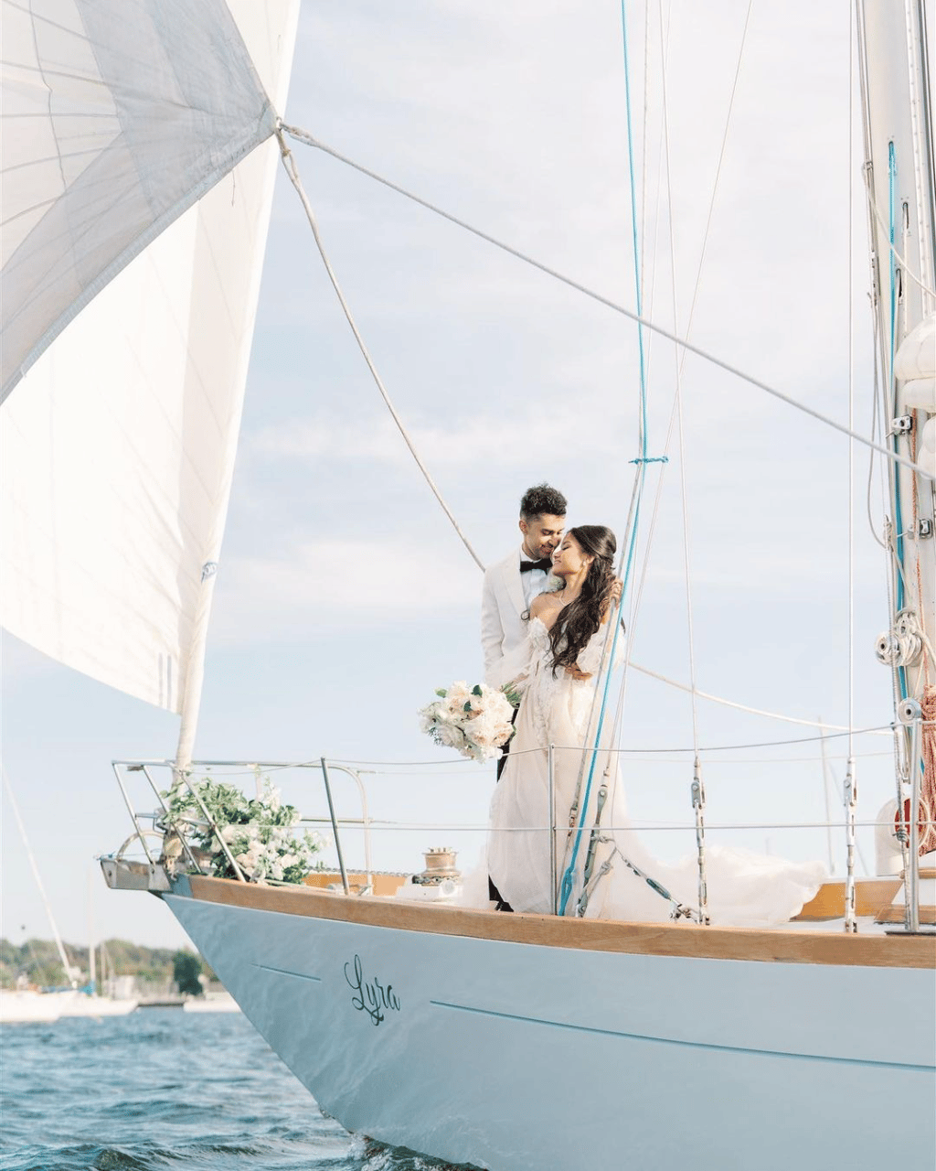 A Romantic Summer Wedding at Rosecliff Mansion