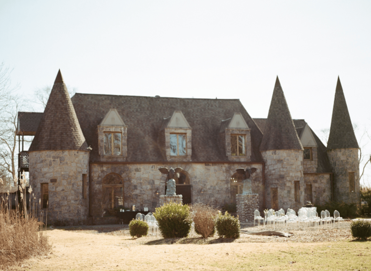 A Non-Traditional Winter Wedding at The Hawkins Castle photo 2