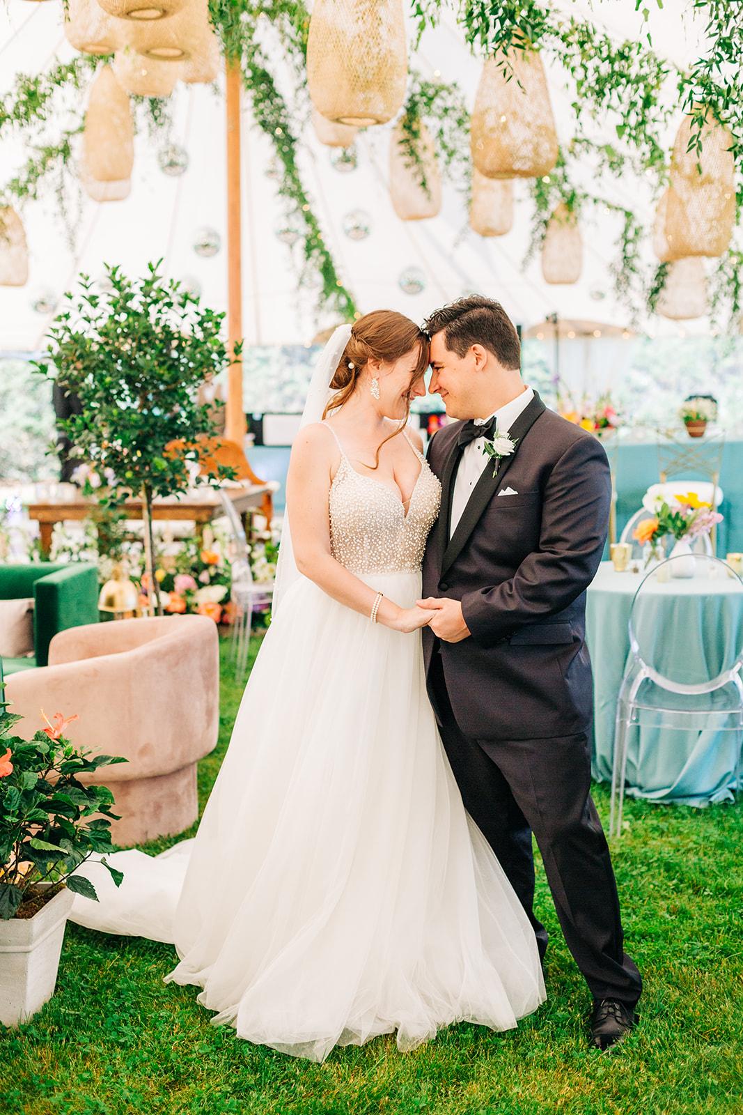 A Whimsical Spring Wedding at the Old Whaling Church photo 2