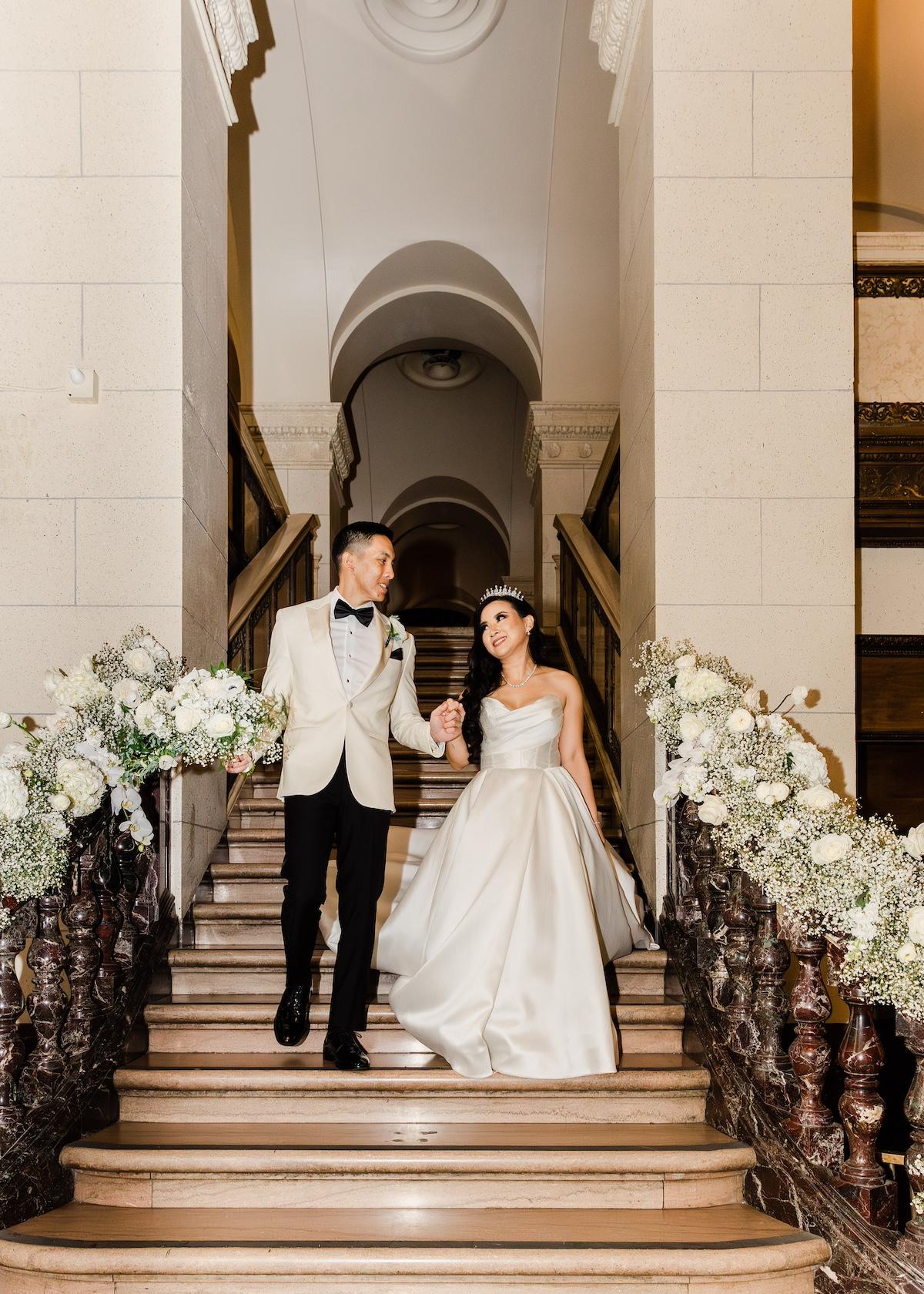 A Glamorous Spring Wedding at The Majestic 80