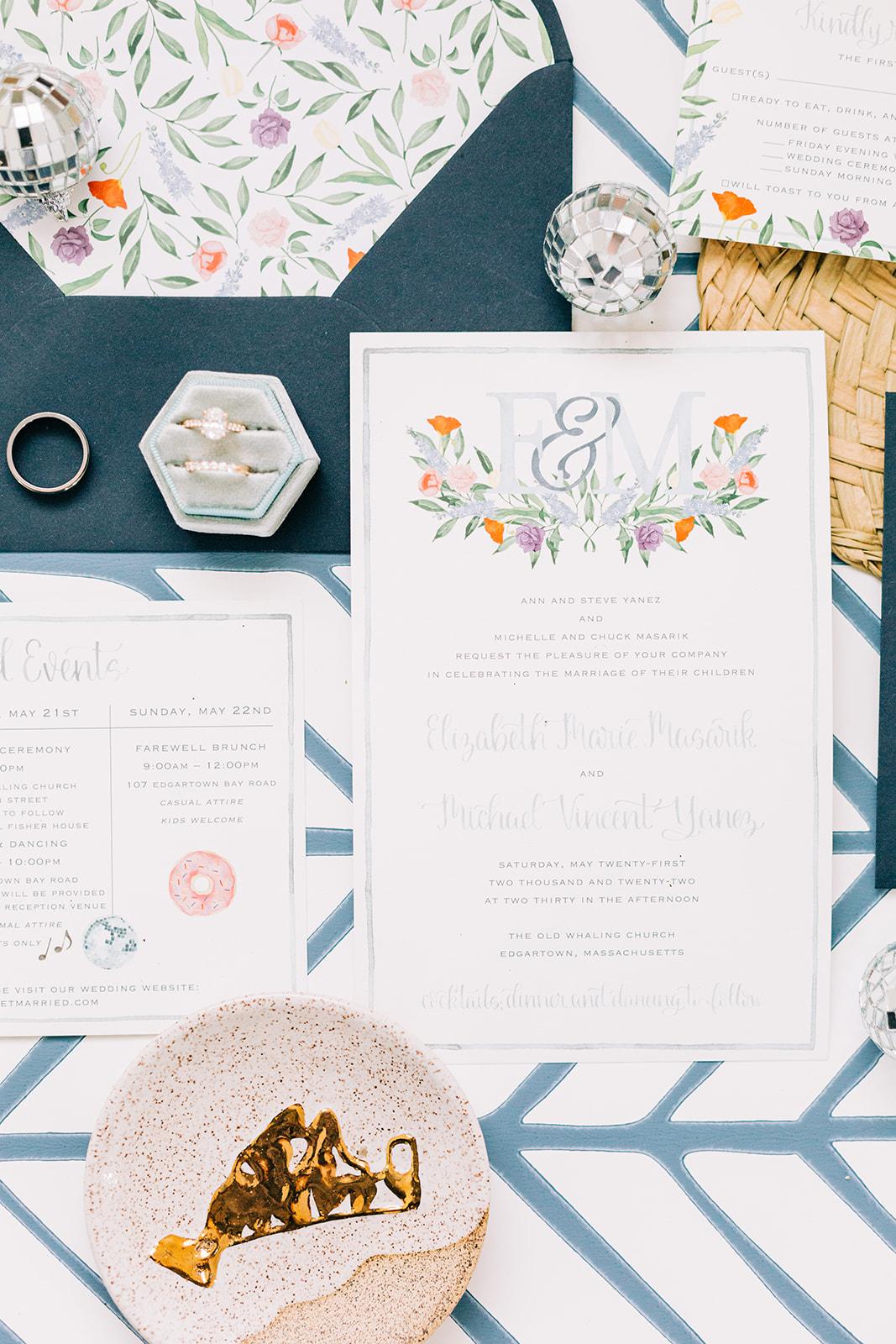 A Whimsical Spring Wedding at Martha's Vineyard 117