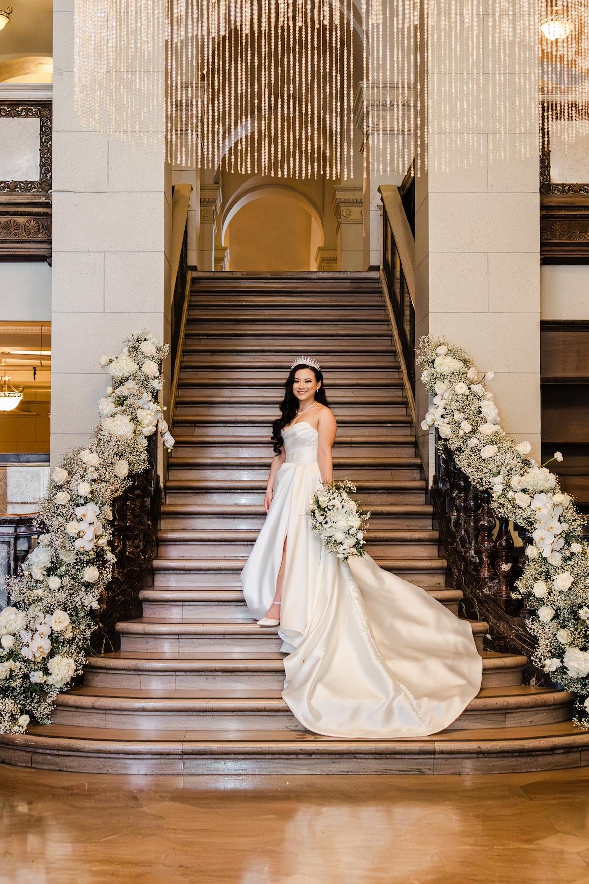 A Glamorous Spring Wedding at The Majestic 105