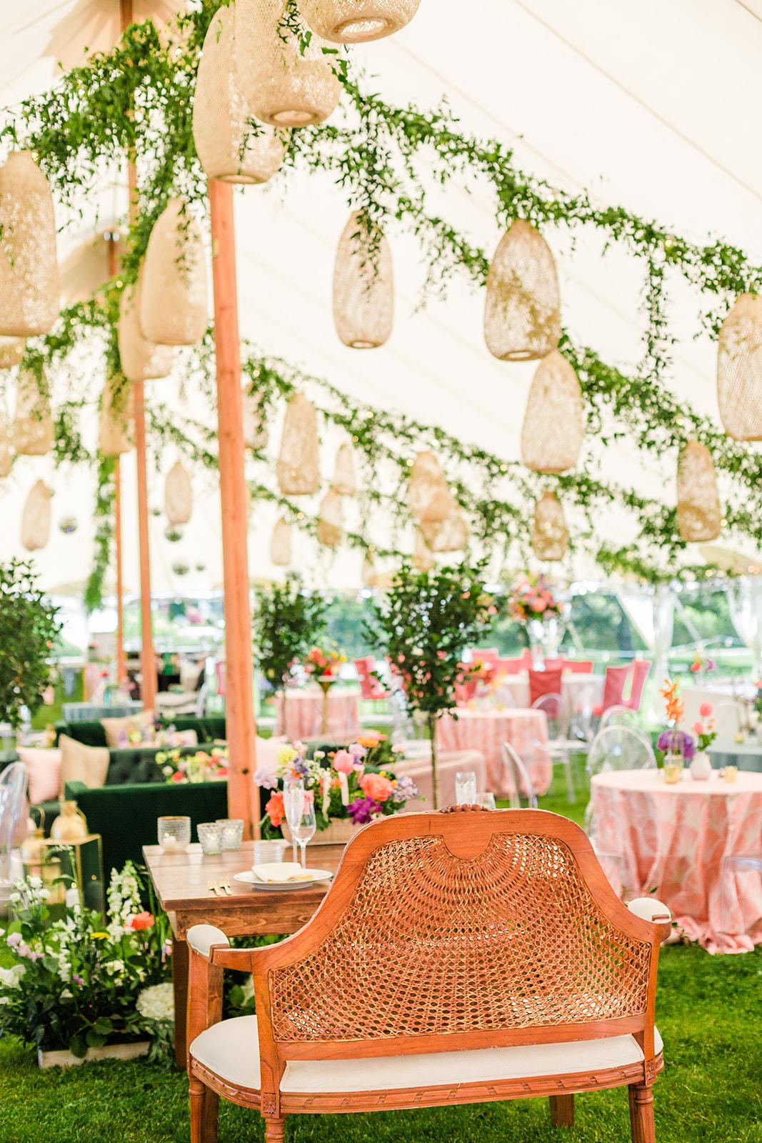 A Whimsical Spring Wedding at the Old Whaling Church