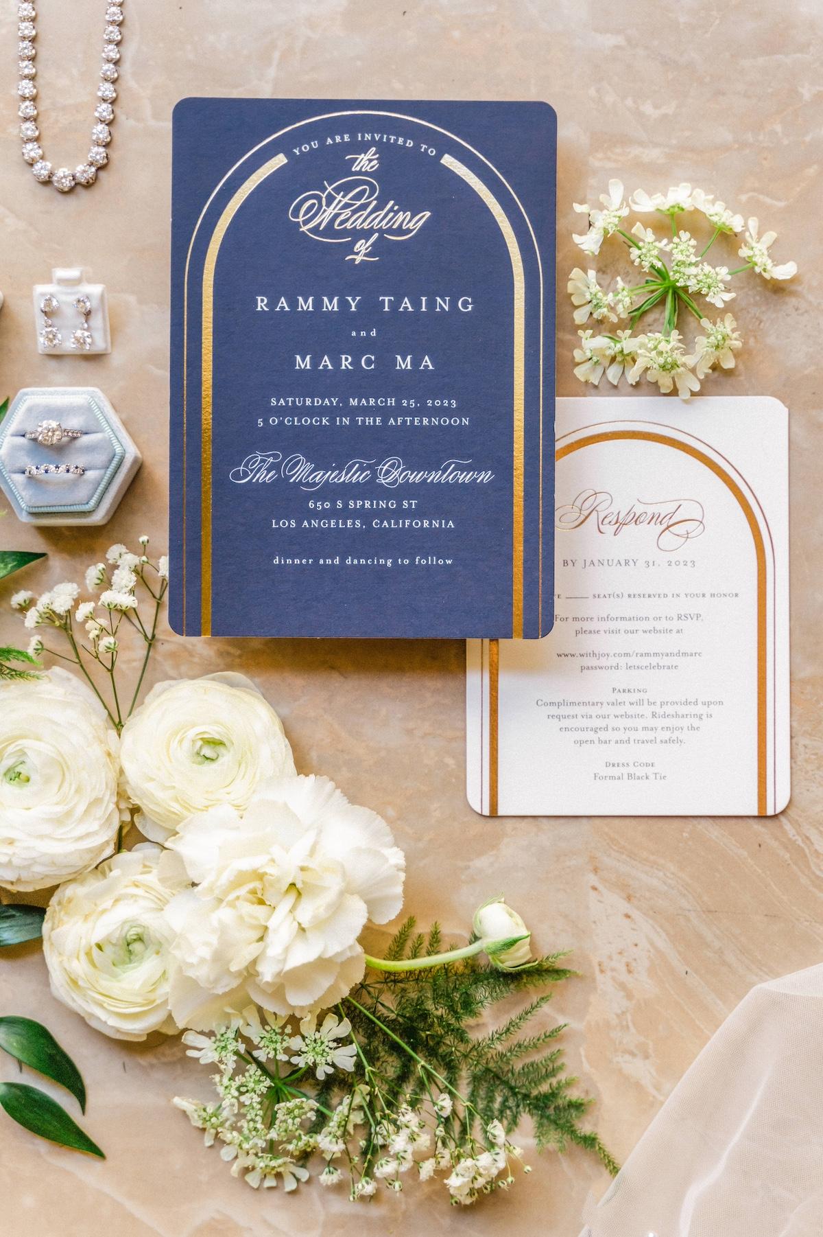 A Glamorous Spring Wedding at The Majestic 75