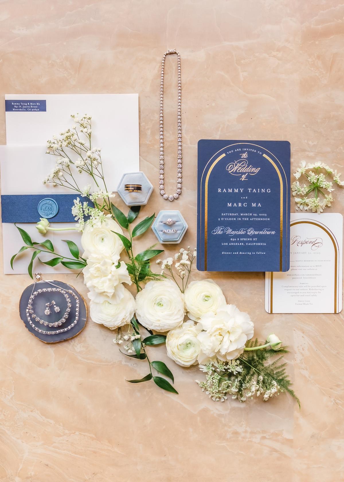 A Glamorous Spring Wedding at The Majestic 85