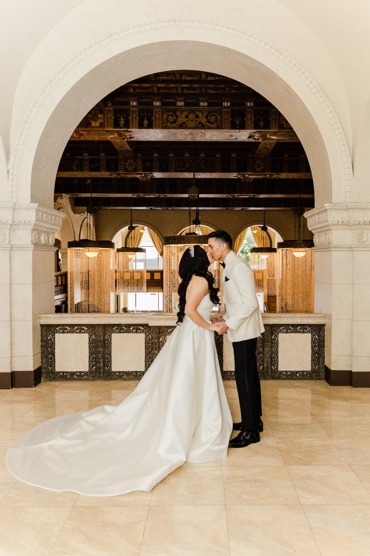 A Glamorous Spring Wedding at The Majestic photo 2