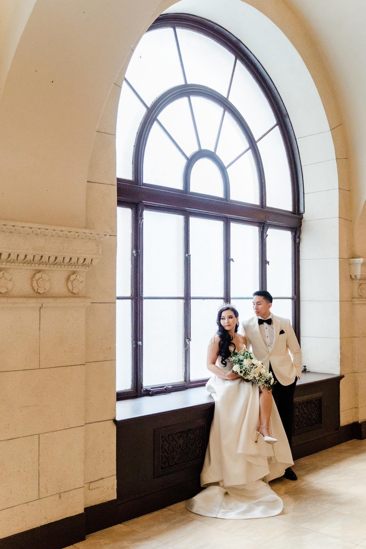 A Glamorous Spring Wedding at The Majestic 55