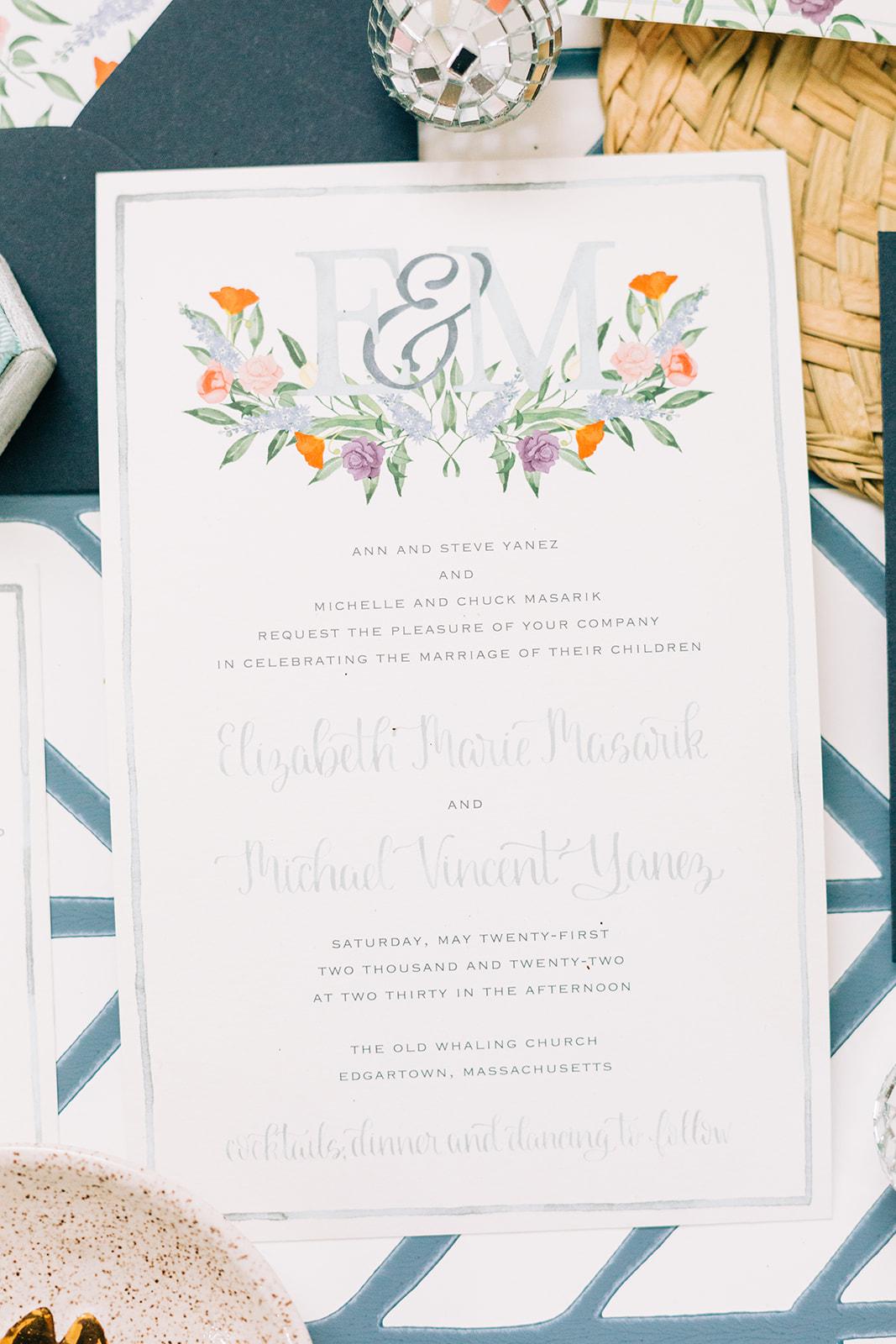 A Whimsical Spring Wedding at the Old Whaling Church photo 4