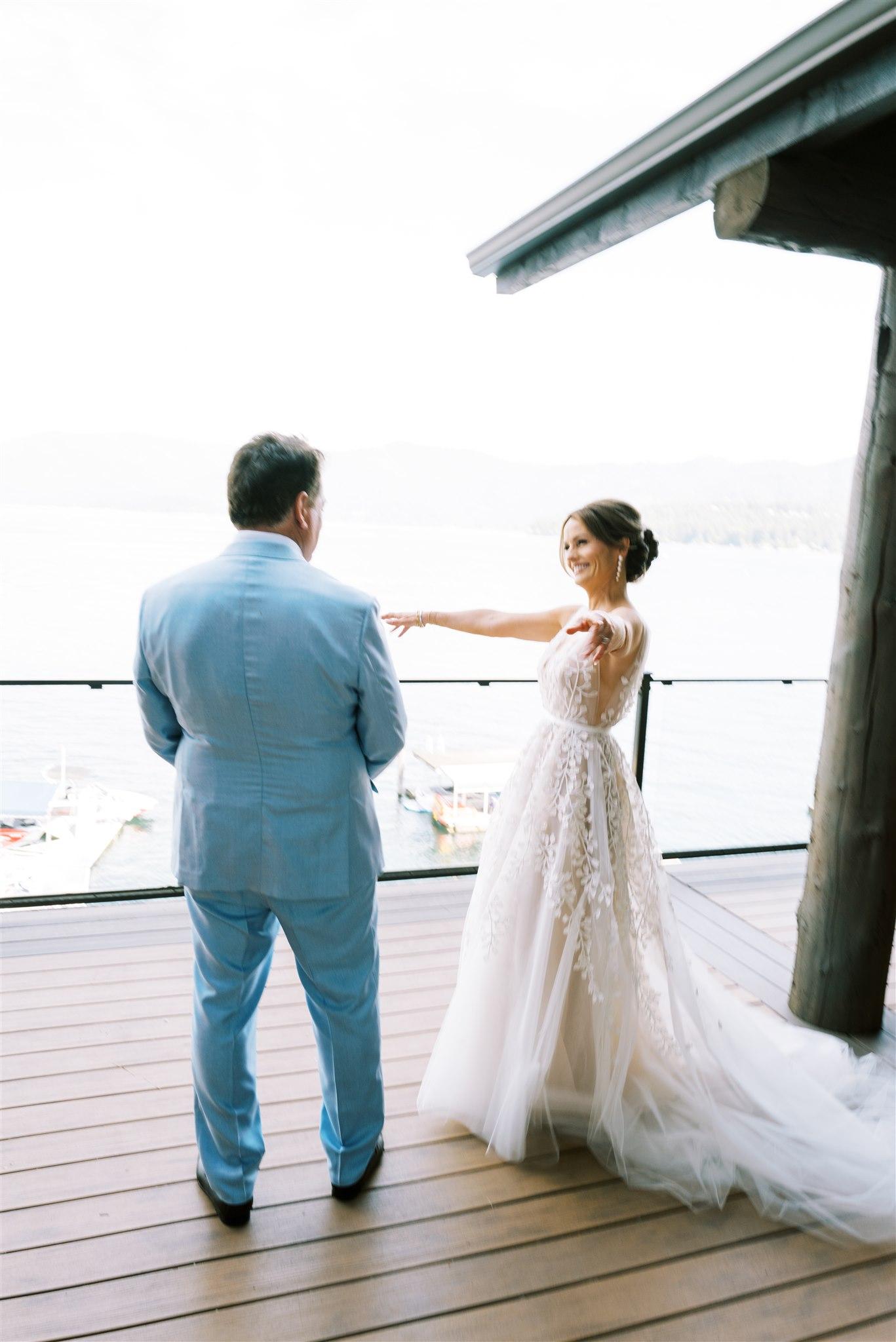 A Romantic Summer Wedding on Hayden Lake 12
