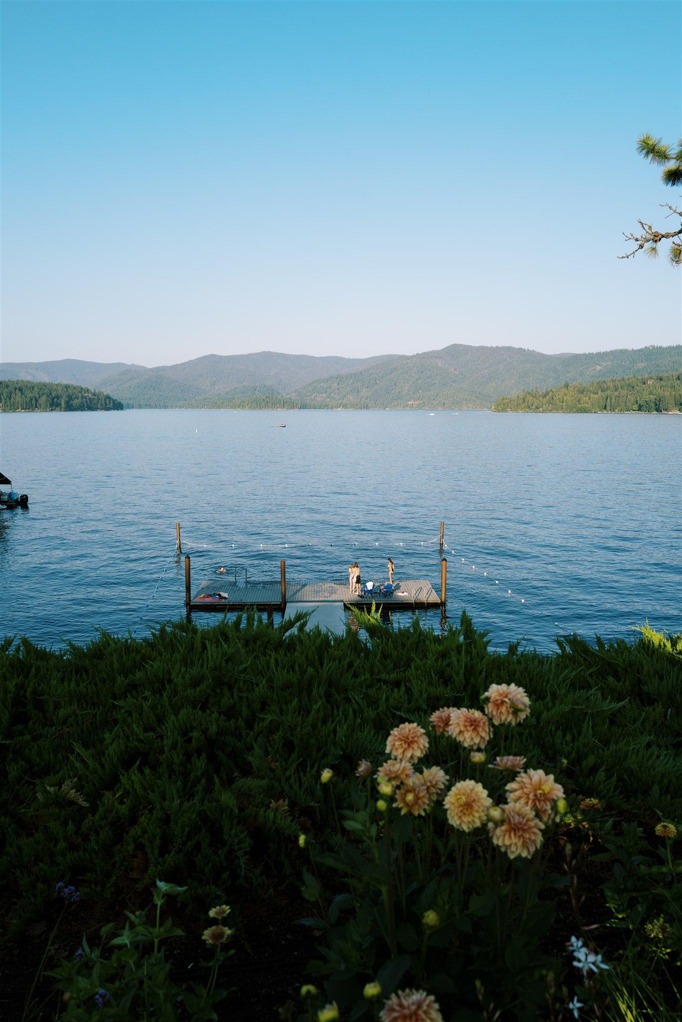 A Romantic Summer Wedding on Hayden Lake 34