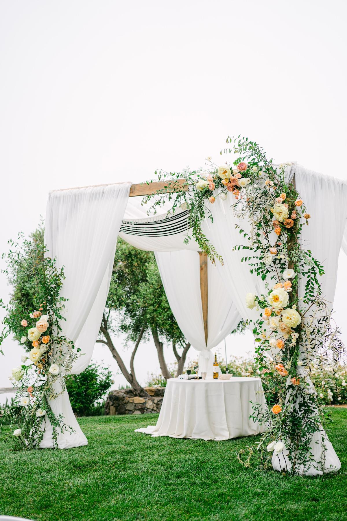 A Romantic Spring Wedding at Stonewall Ranch Malibu 93