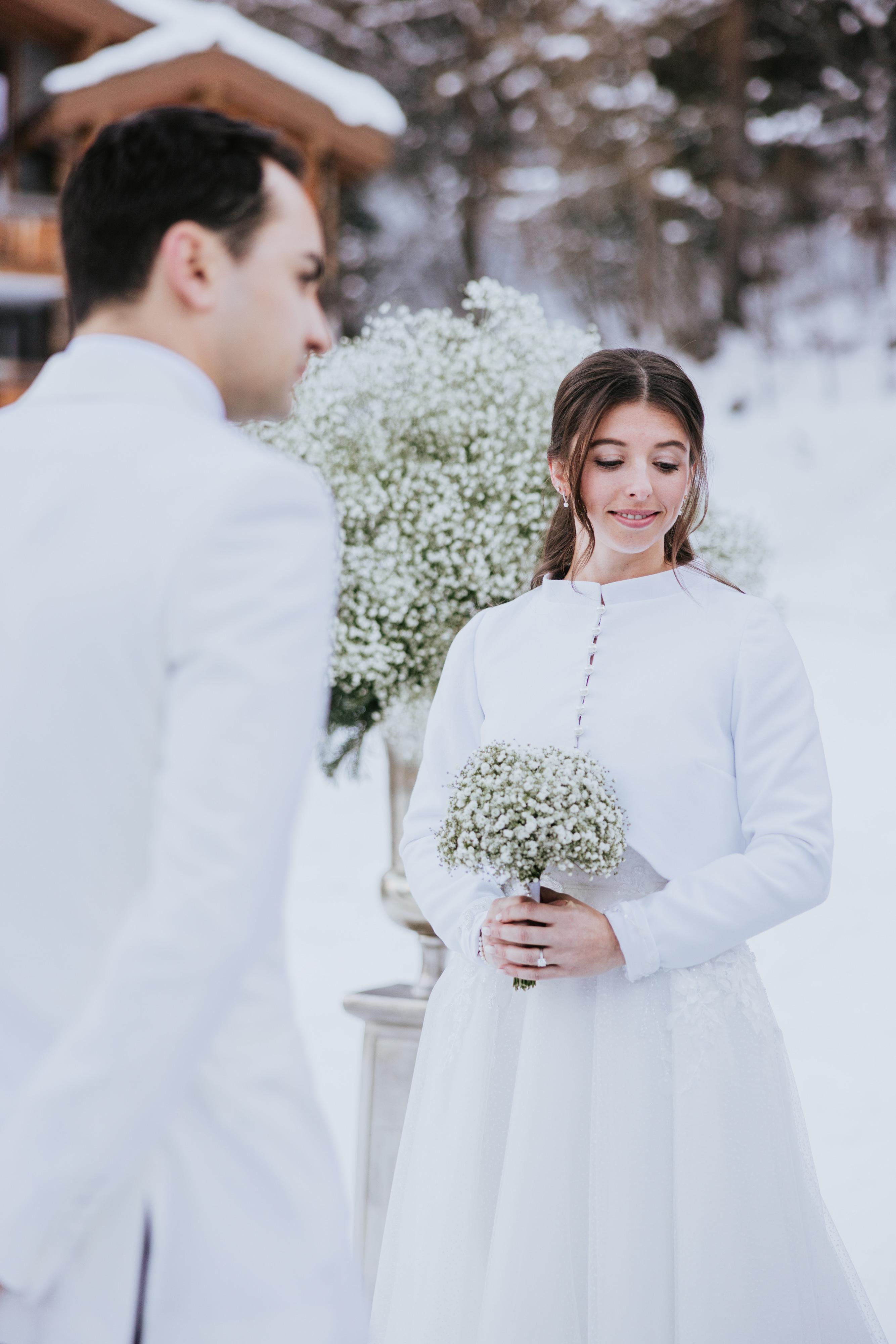 A Romantic Winter Wedding in Zermatt photo 2