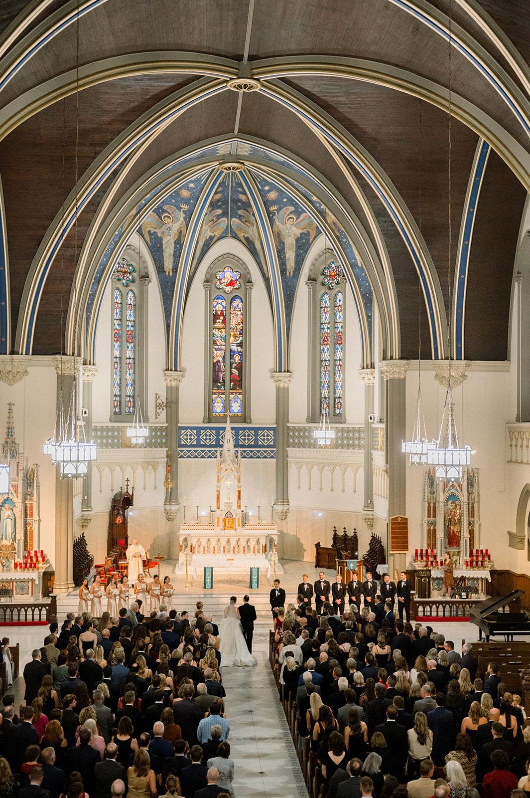 A Glamorous Fall Wedding at the Indiana Roof Ballroom 95