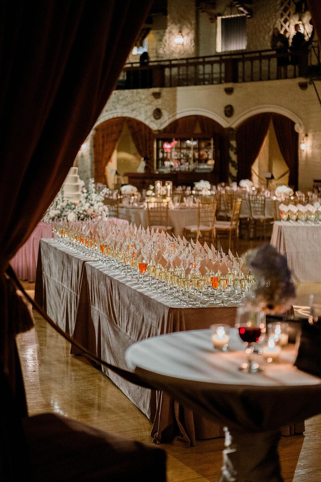 A Glamorous Fall Wedding at the Indiana Roof Ballroom 74