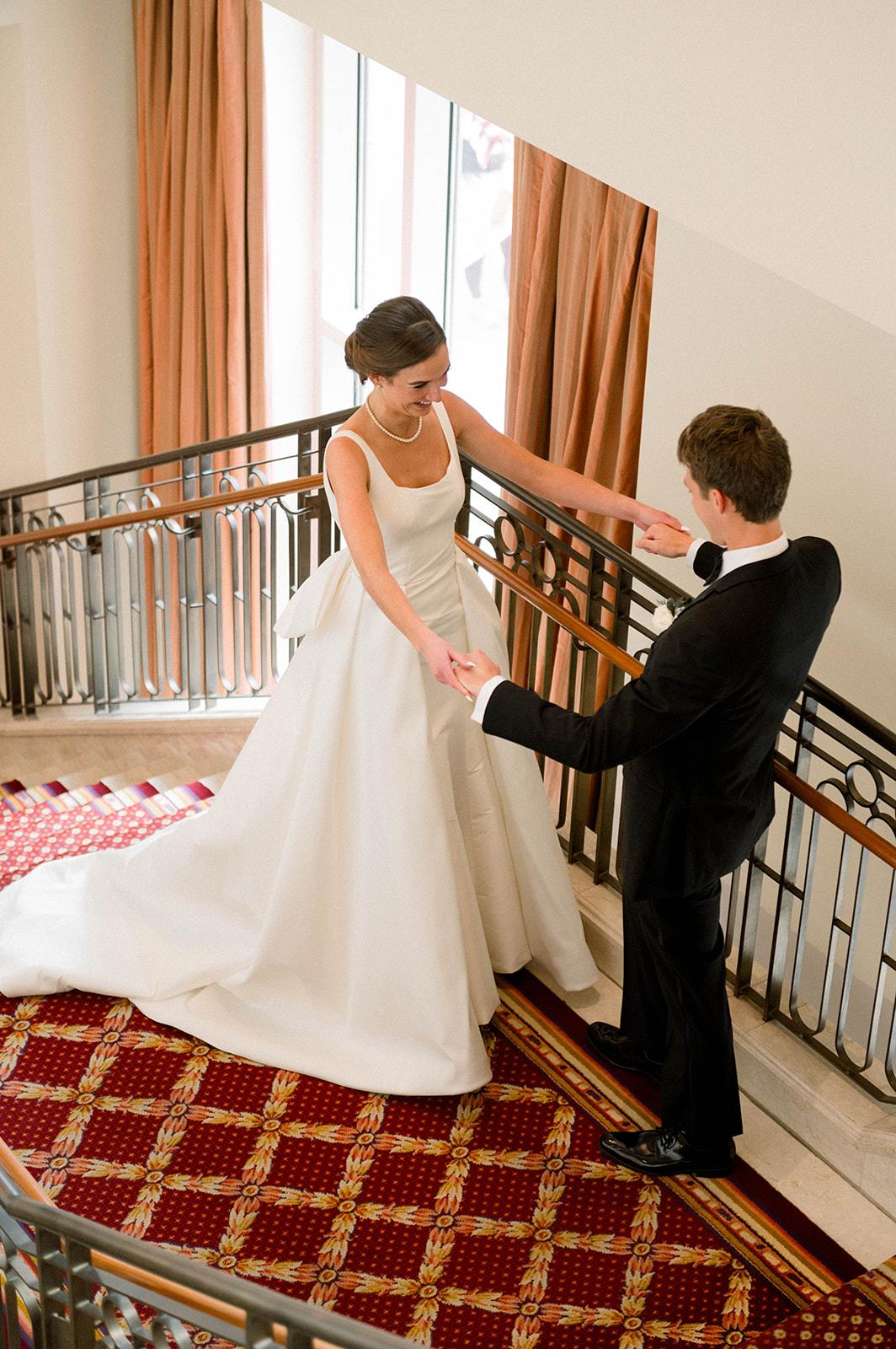 A Glamorous Fall Wedding at the Indiana Roof Ballroom photo 4