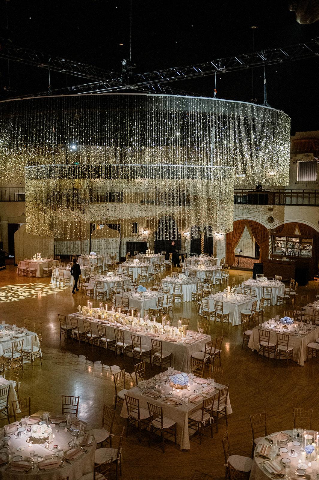A Glamorous Fall Wedding at the Indiana Roof Ballroom 105