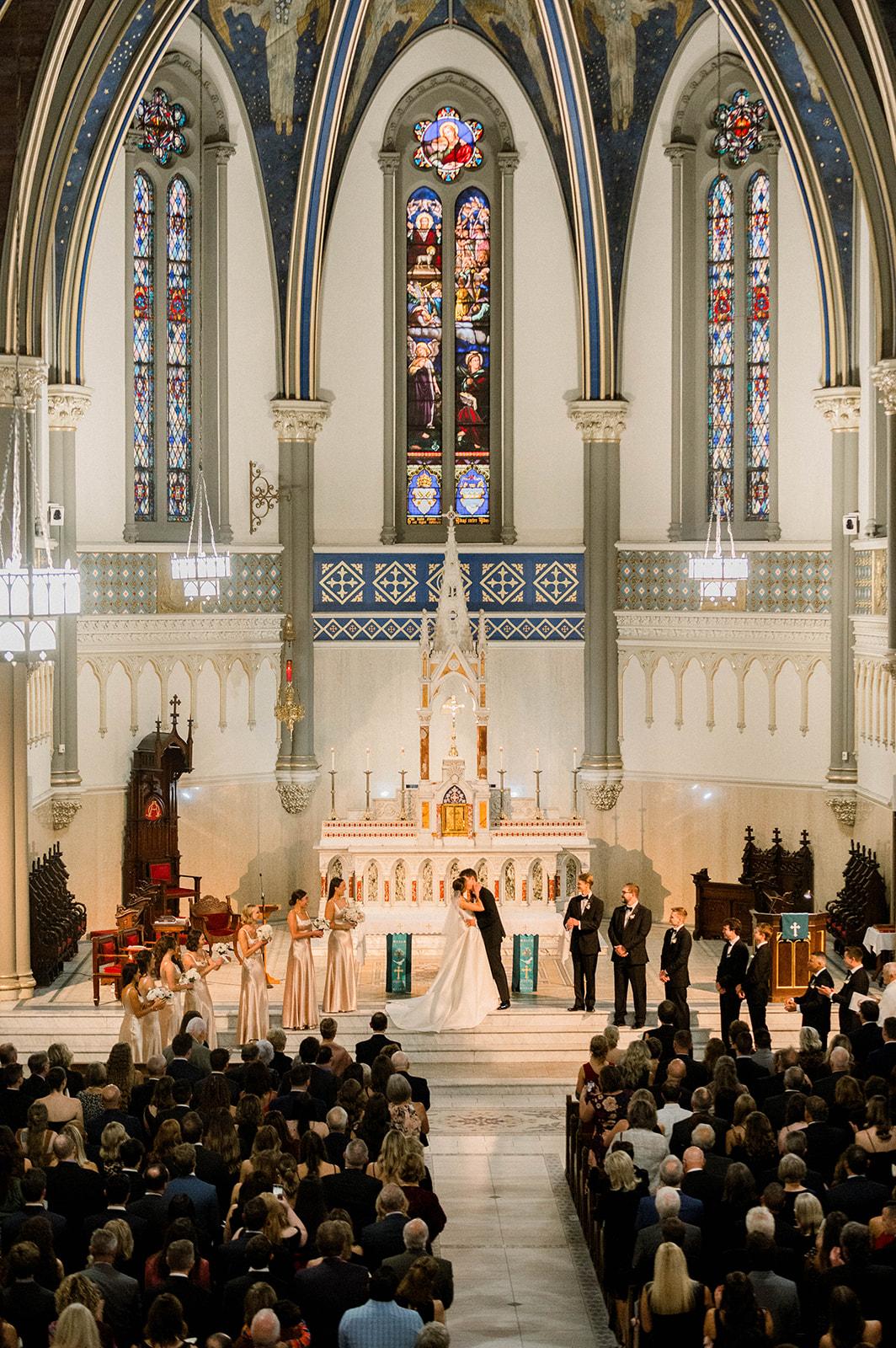 A Glamorous Fall Wedding at the Indiana Roof Ballroom 97
