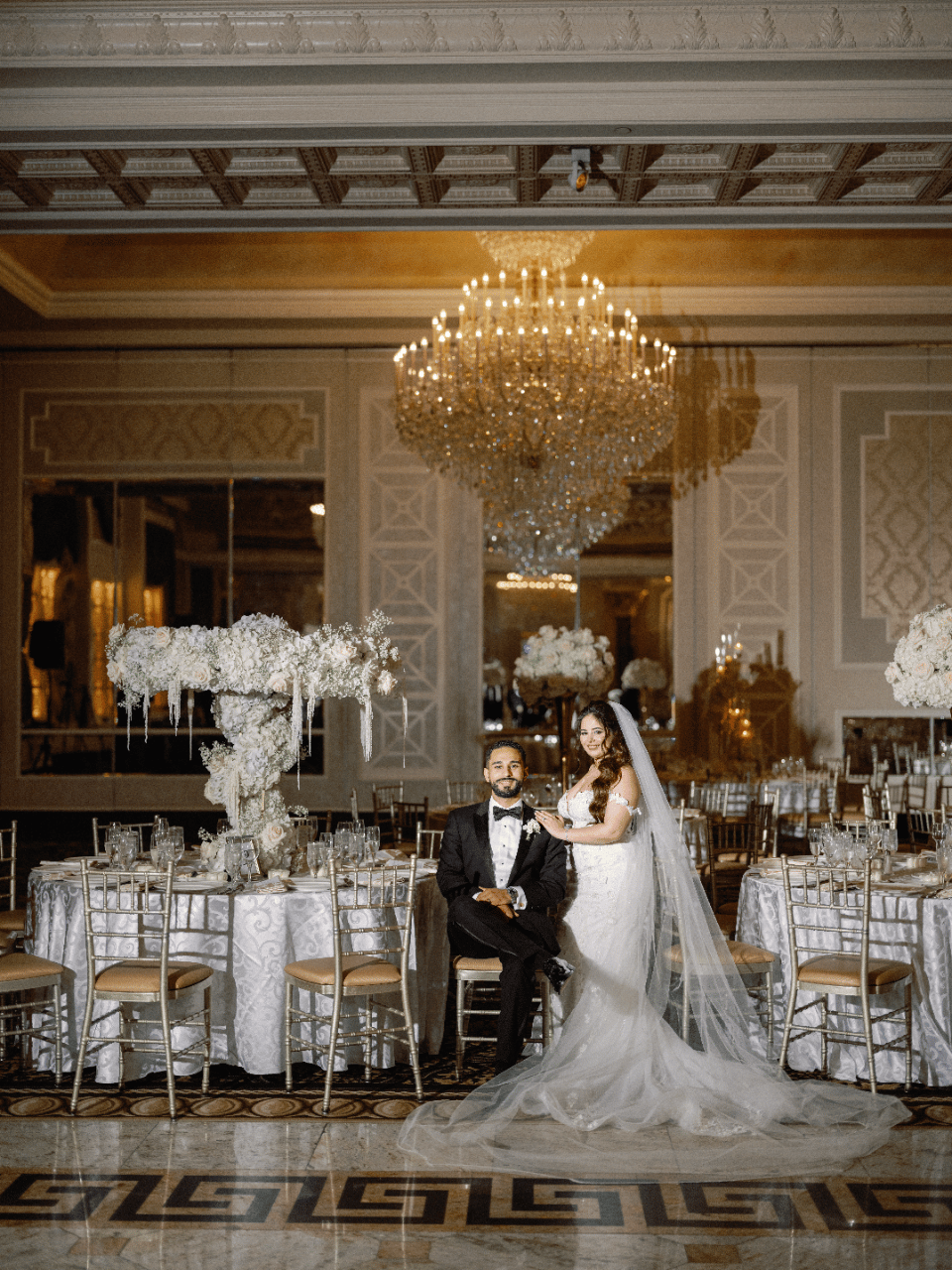 A Glamorous Summer Wedding at The Venetian
