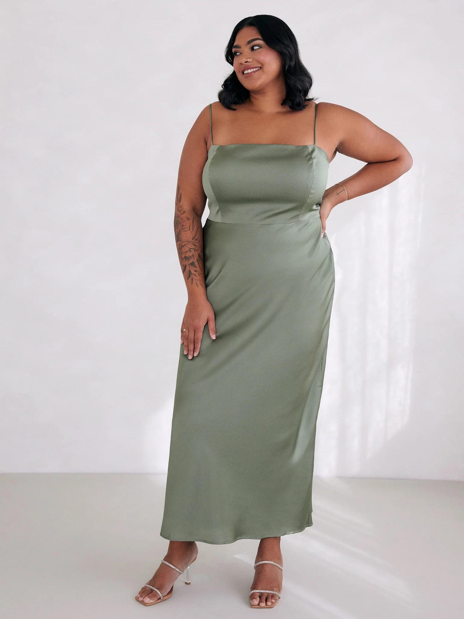 Maxine Dress ES in Olive