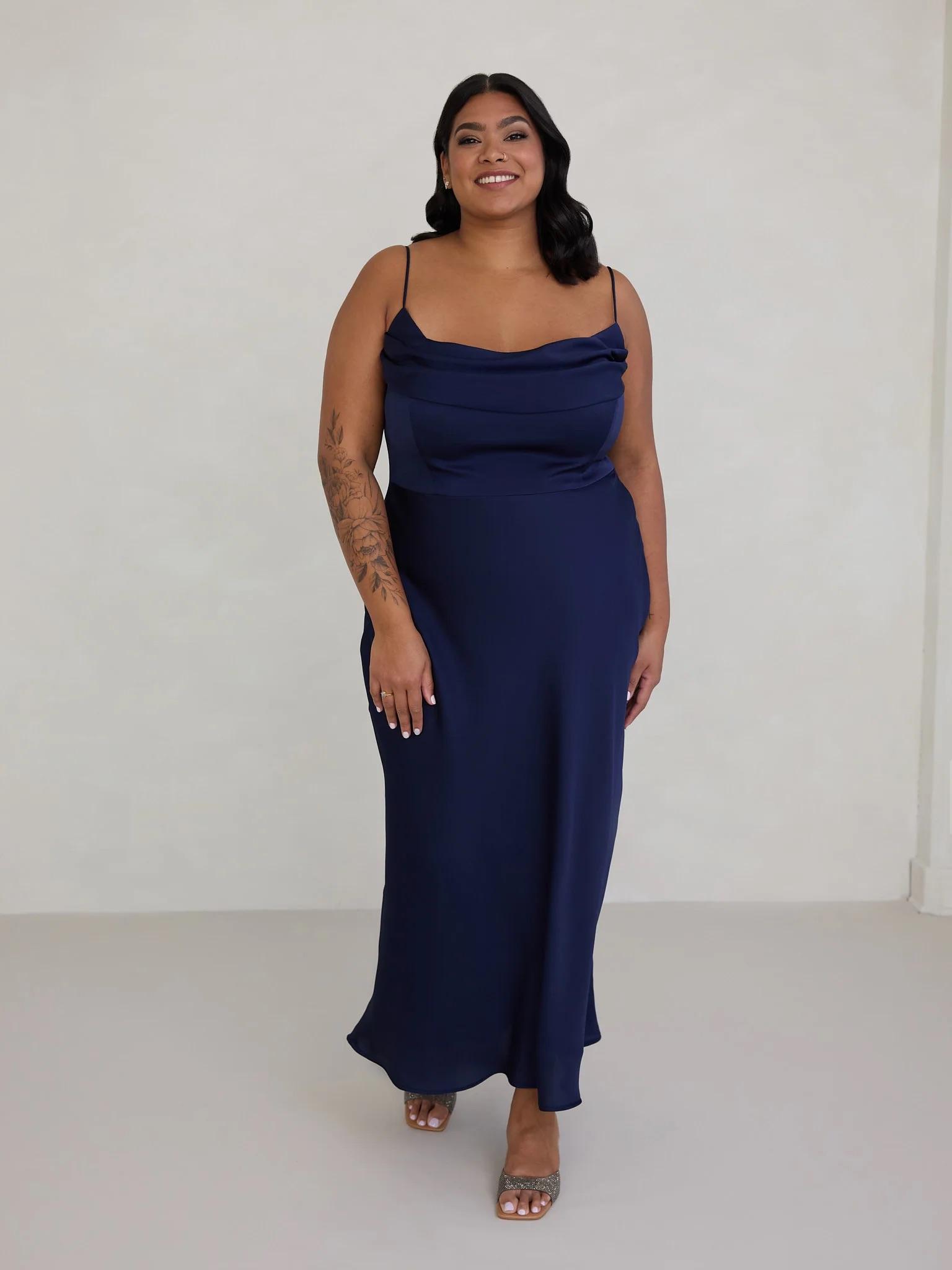 Rosedale Dress ES in Navy
