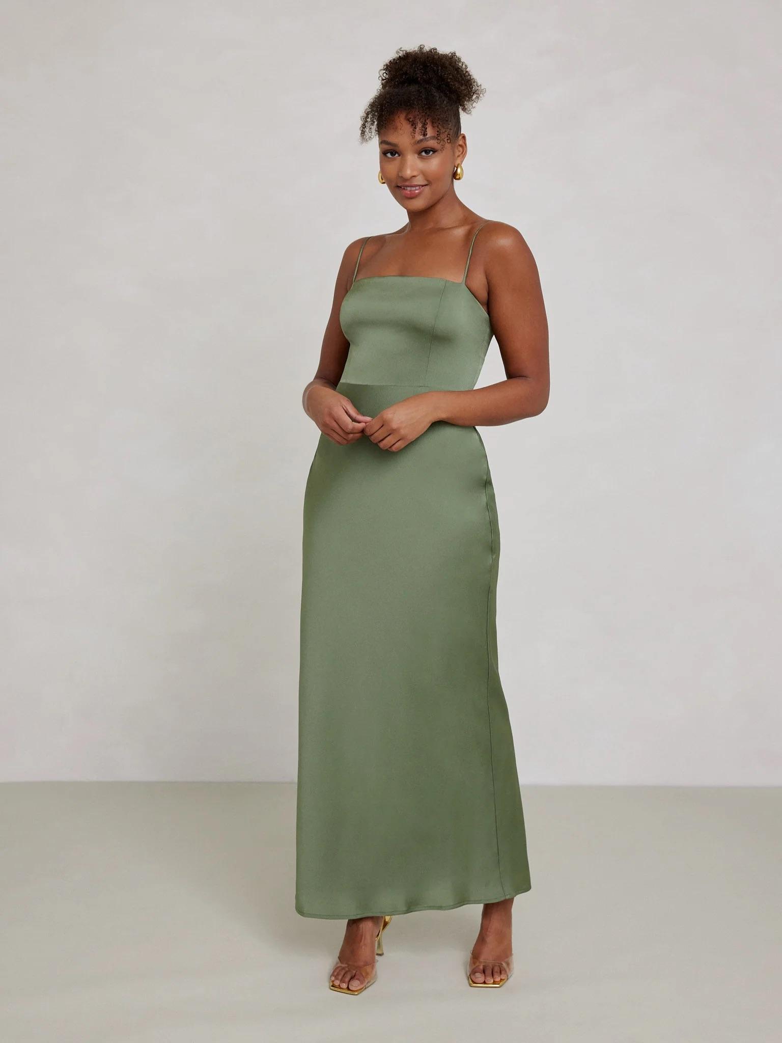 Maxine Dress in Olive