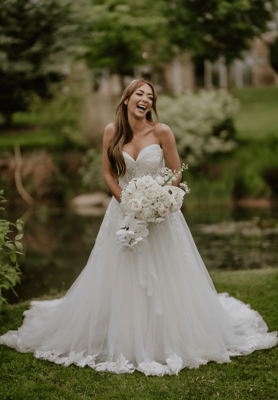 A Classic Spring Wedding at Yorkshire Wedding Barn