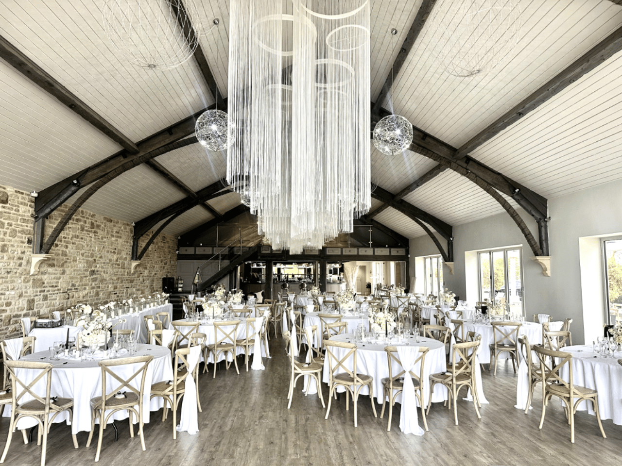 A Classic Spring Wedding at Yorkshire Wedding Barn photo 4