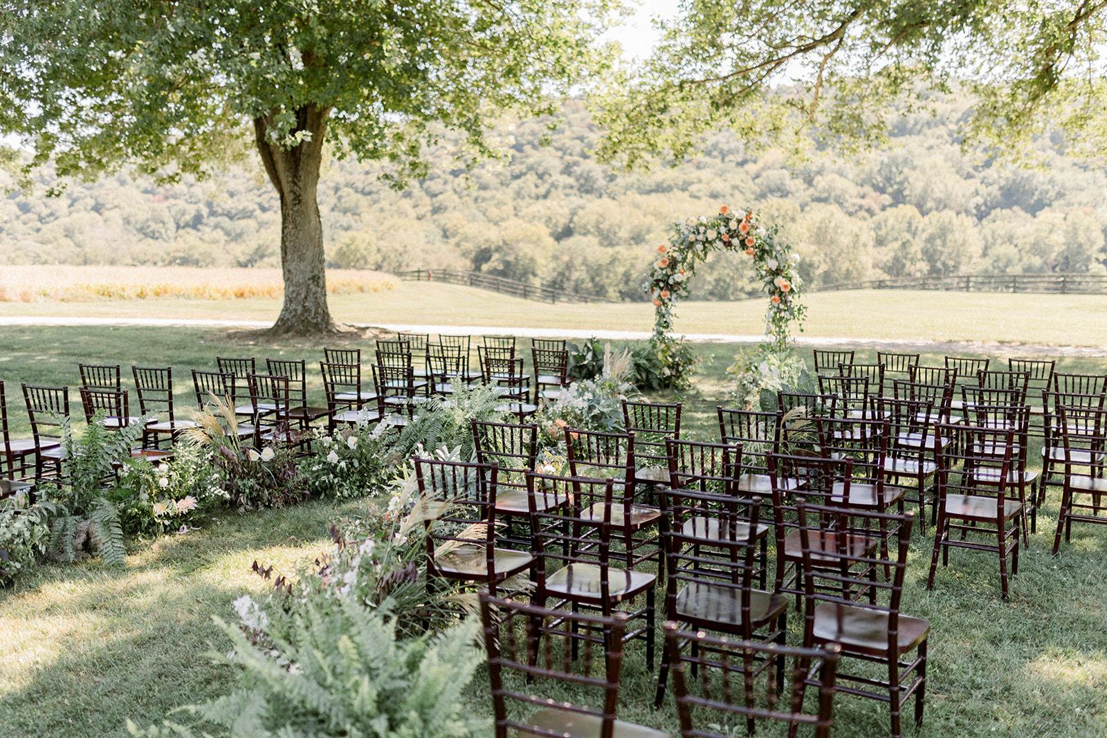 A Rustic Fall Wedding at the Richwood on the River 66