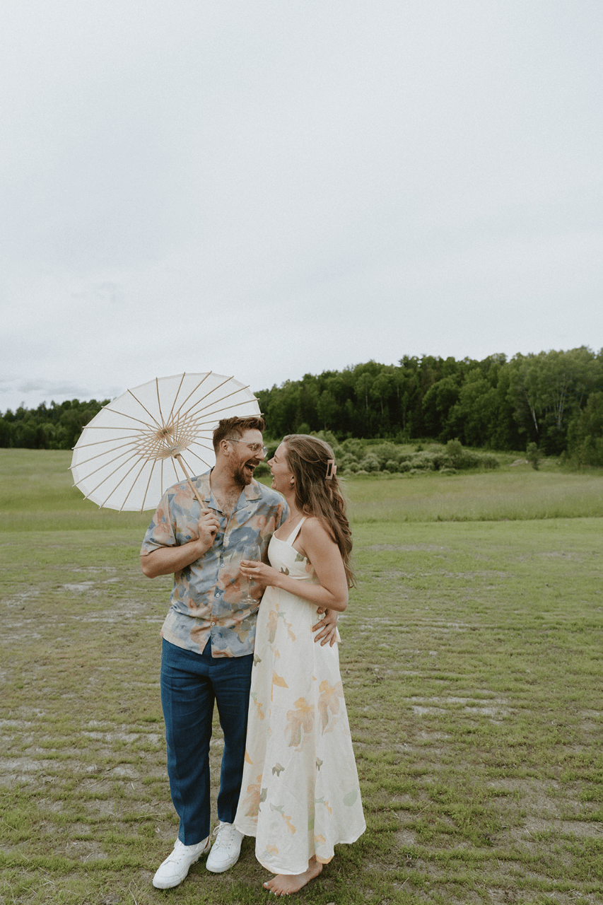 A Non-Traditional Summer Rehearsal Dinner at Le Peaches & Cream photo 1