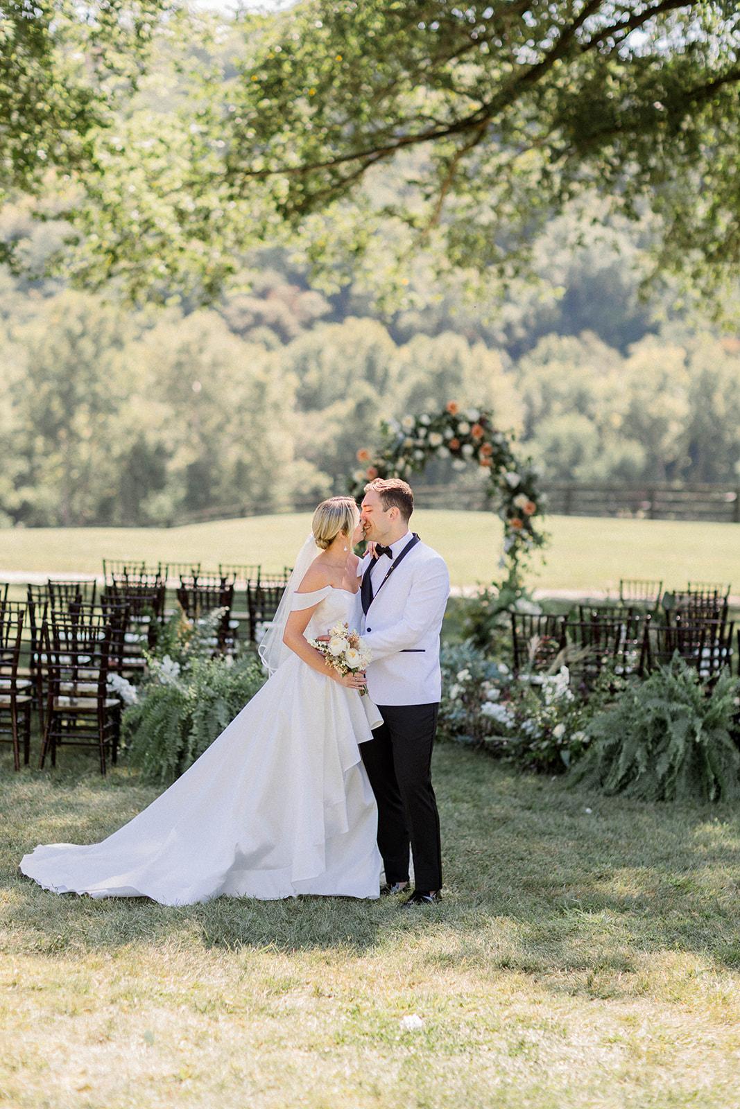 A Rustic Fall Wedding at the Richwood on the River 54