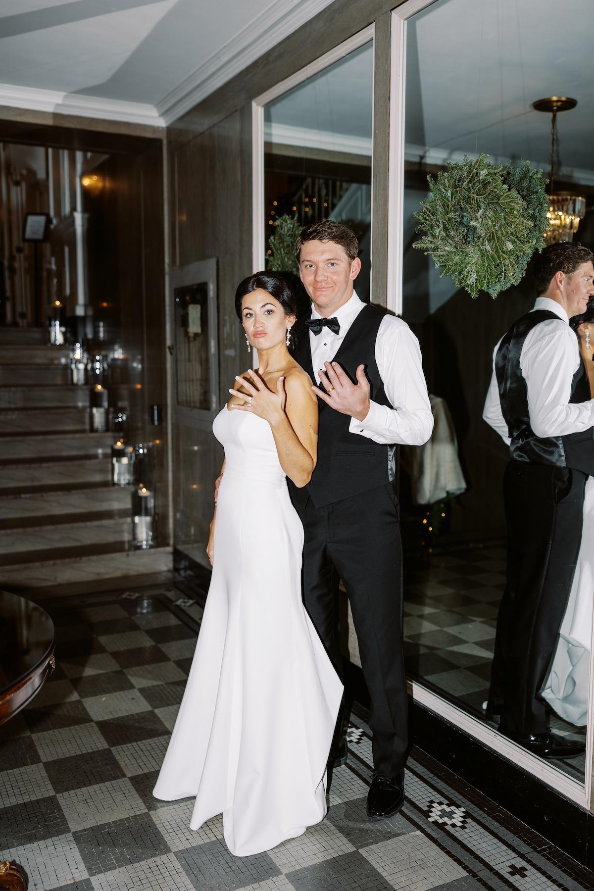 A Classic Winter Wedding at The Hotel Concord 55