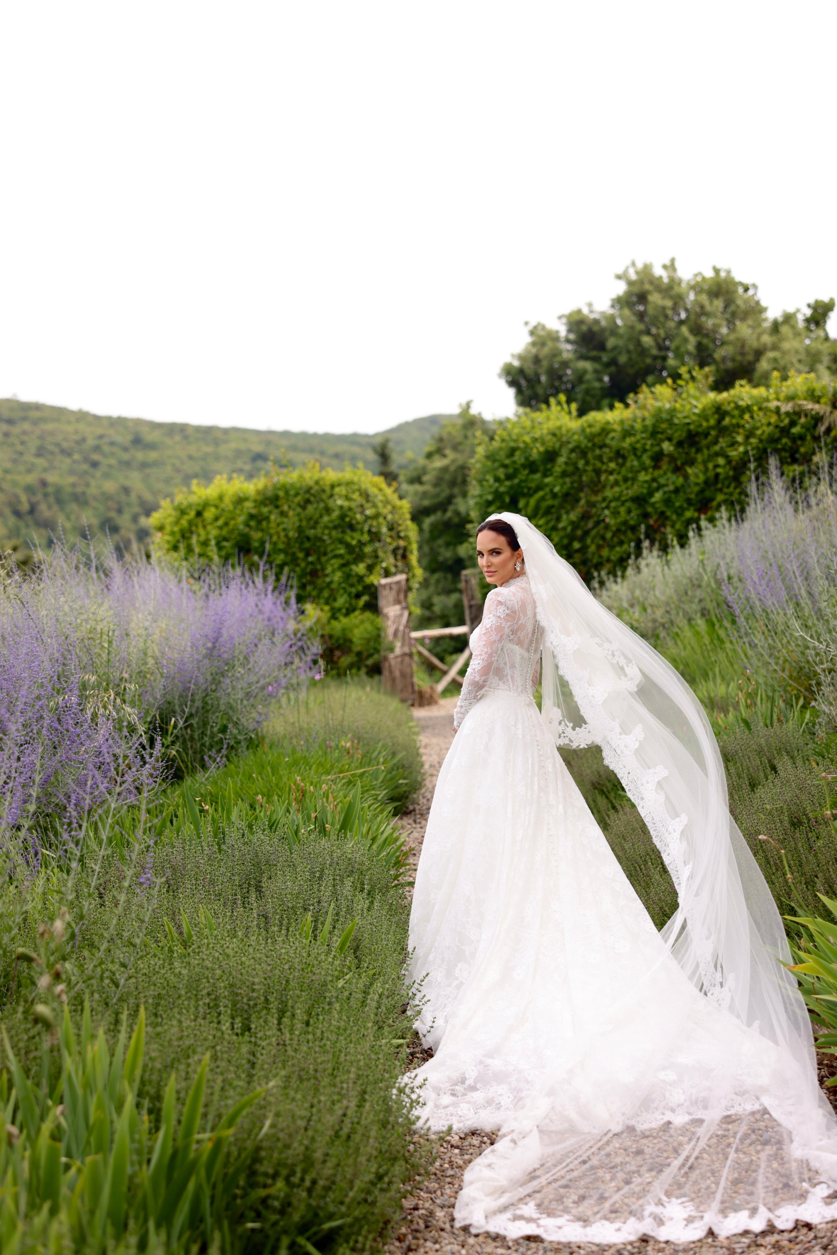 Caitlyn Chase's Intimate Italian Wedding at Rosewood Castiglion Del Bosco