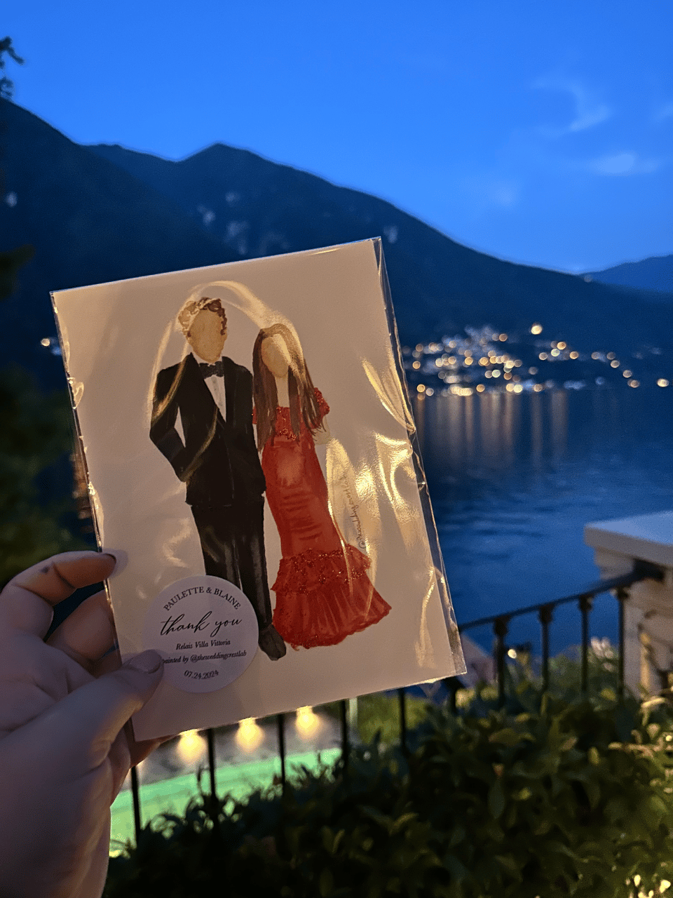 Maria Paola Tintis | Live wedding painter Santorini and Italy portfolio 1