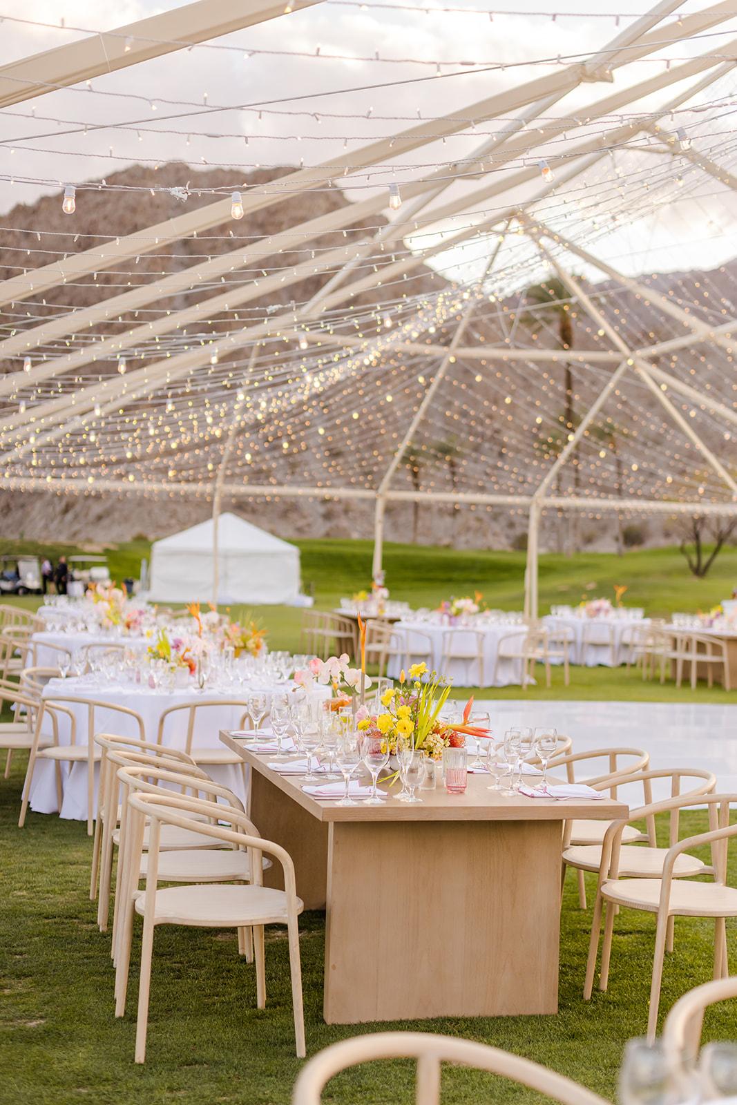 A Modern Spring Wedding at the PGA West Mountain Course 84